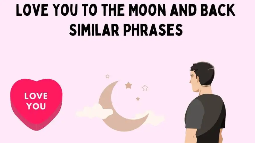 Love You to the Moon and Back Similar Phrases